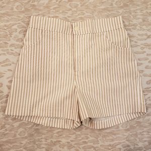SPANISH Striped Tan Shorts 2T